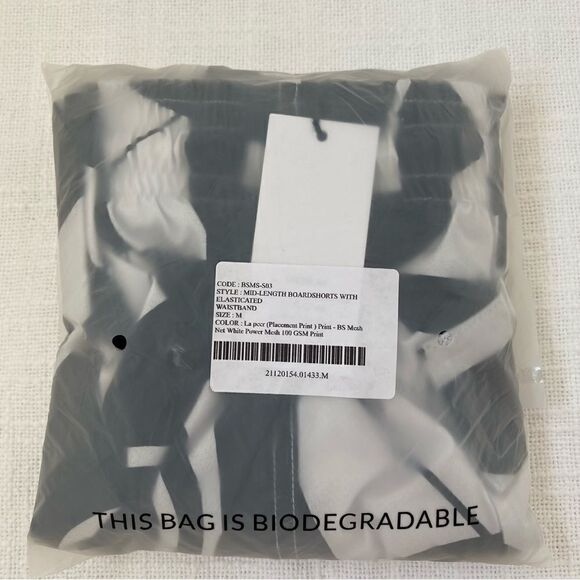 Swiminista X James Peter Henry Placement Print Mid-Length Boardshorts  SZ M NWT - Picture 15 of 16